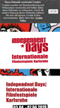 Mobile Screenshot of independentdays-filmfest.com